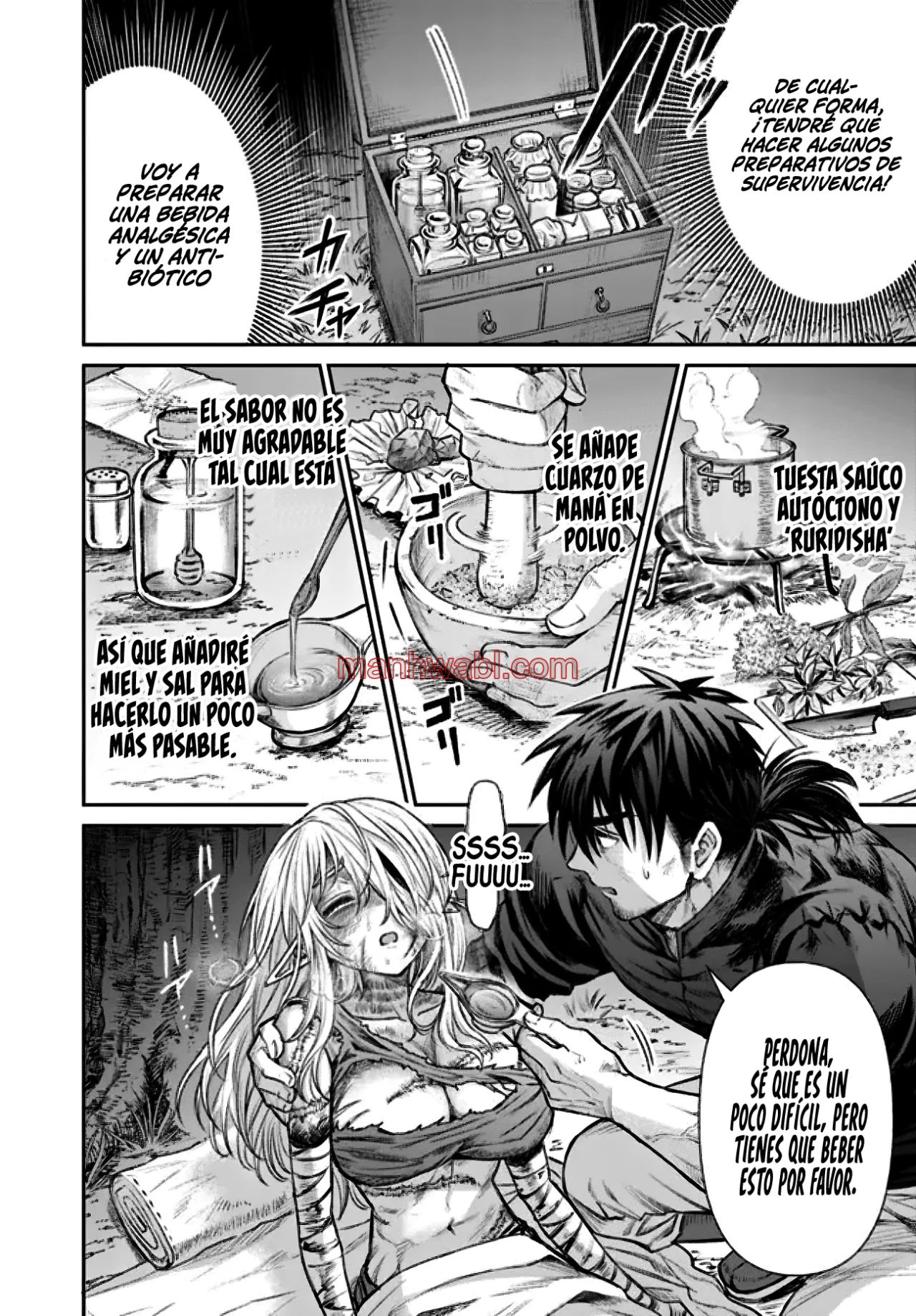 El Boticario va a Hacer Feliz a esta Elfa Harapienta - Capítulo 1_2 manhwa