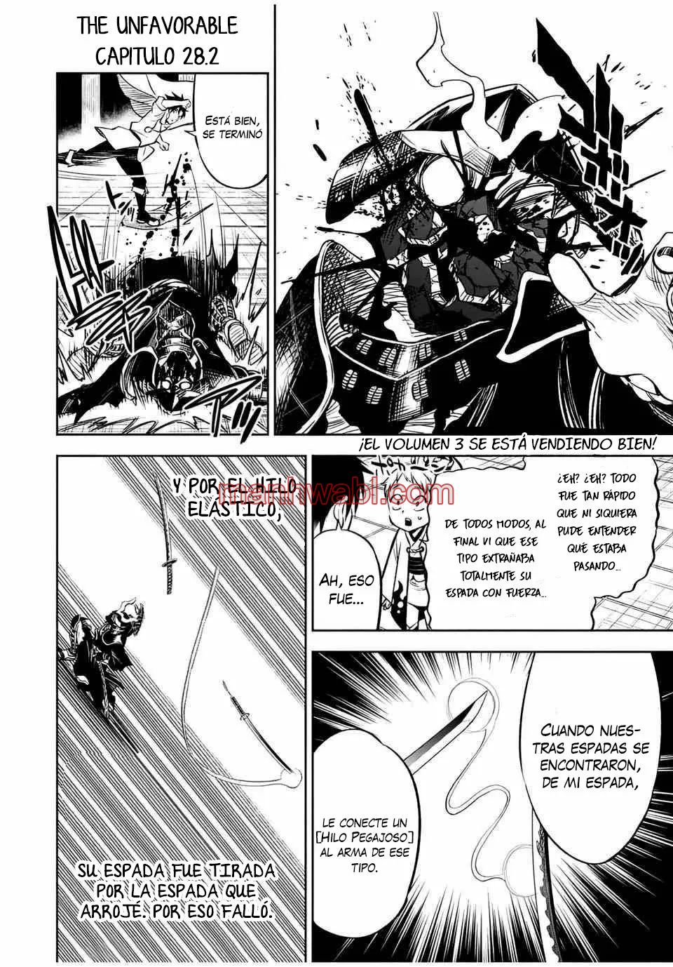 EL TRABAJO DESFAVORABLE [EVALUADOR] ERA EN REALIDAD EL MÁS DIFÍCIL - Capítulo 28.2 manhwa