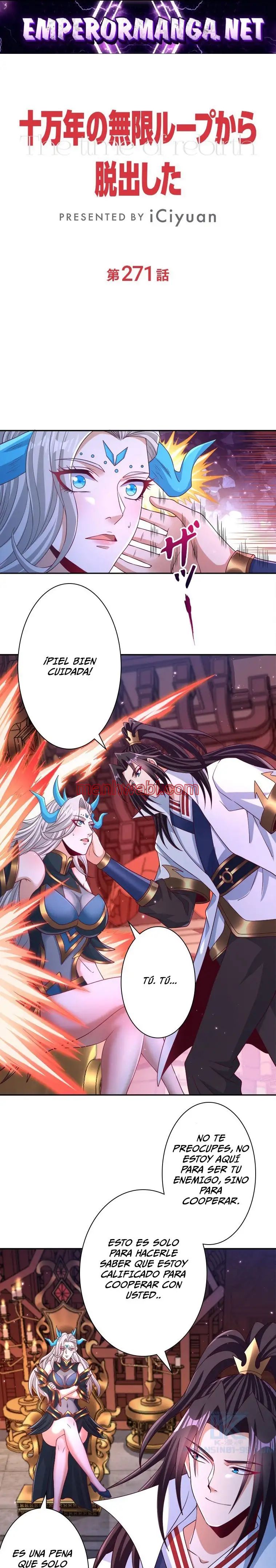 Estuve Atrapado En El Mismo Dia Durante 100,000 Años - Capítulo 271 manhwa