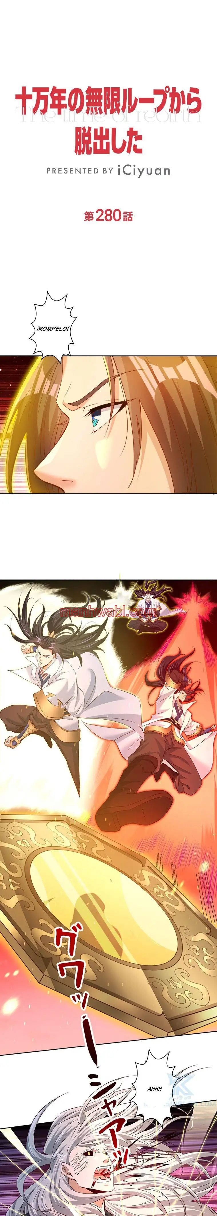 Estuve Atrapado En El Mismo Dia Durante 100,000 Años - Capítulo 280 manhwa