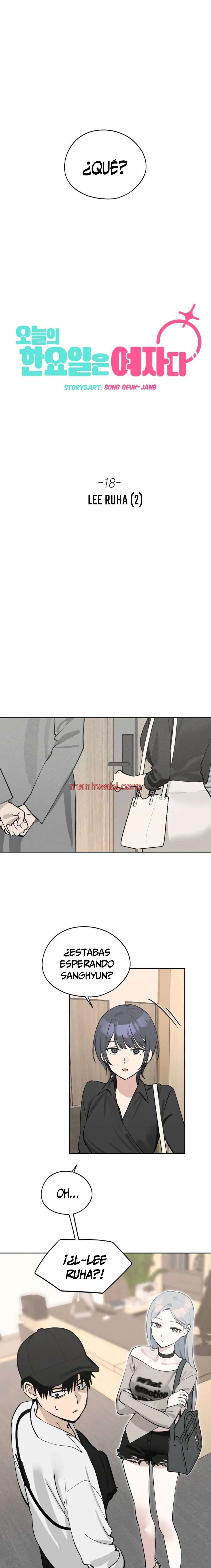 Hoy Han Yoil es una mujer - Capítulo 18 manhwa