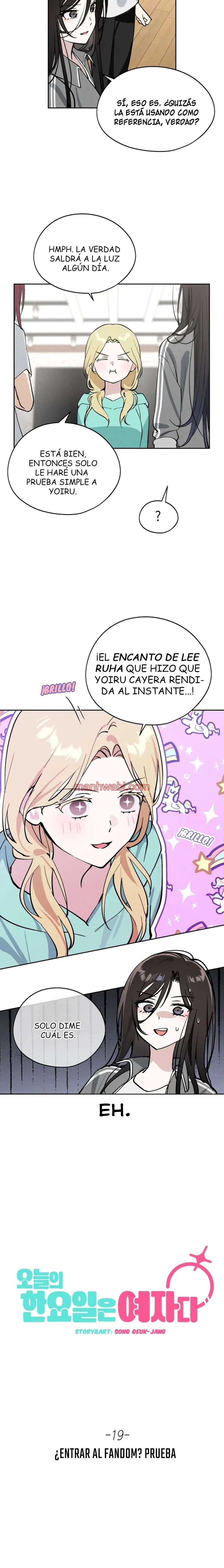 Hoy Han Yoil es una mujer - Capítulo 19_2 manhwa