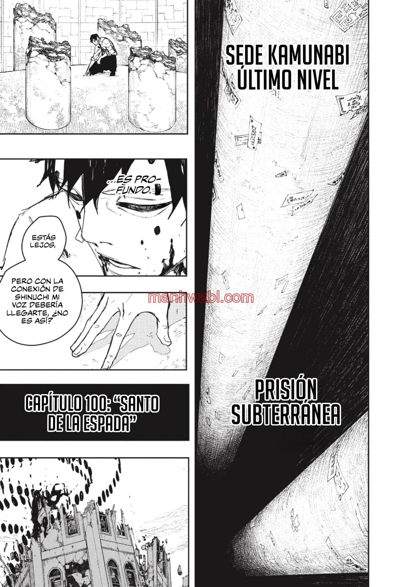 Kagurabachi - Capítulo 100 manhwa