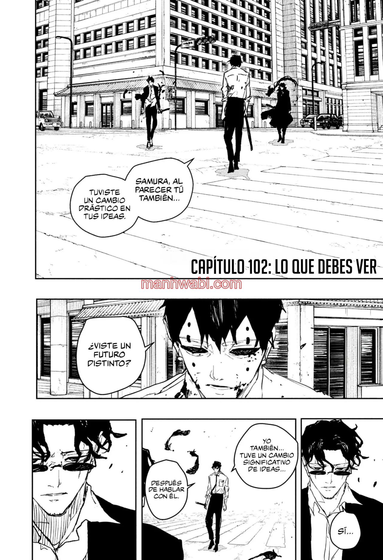 Kagurabachi - Capítulo 102 manhwa