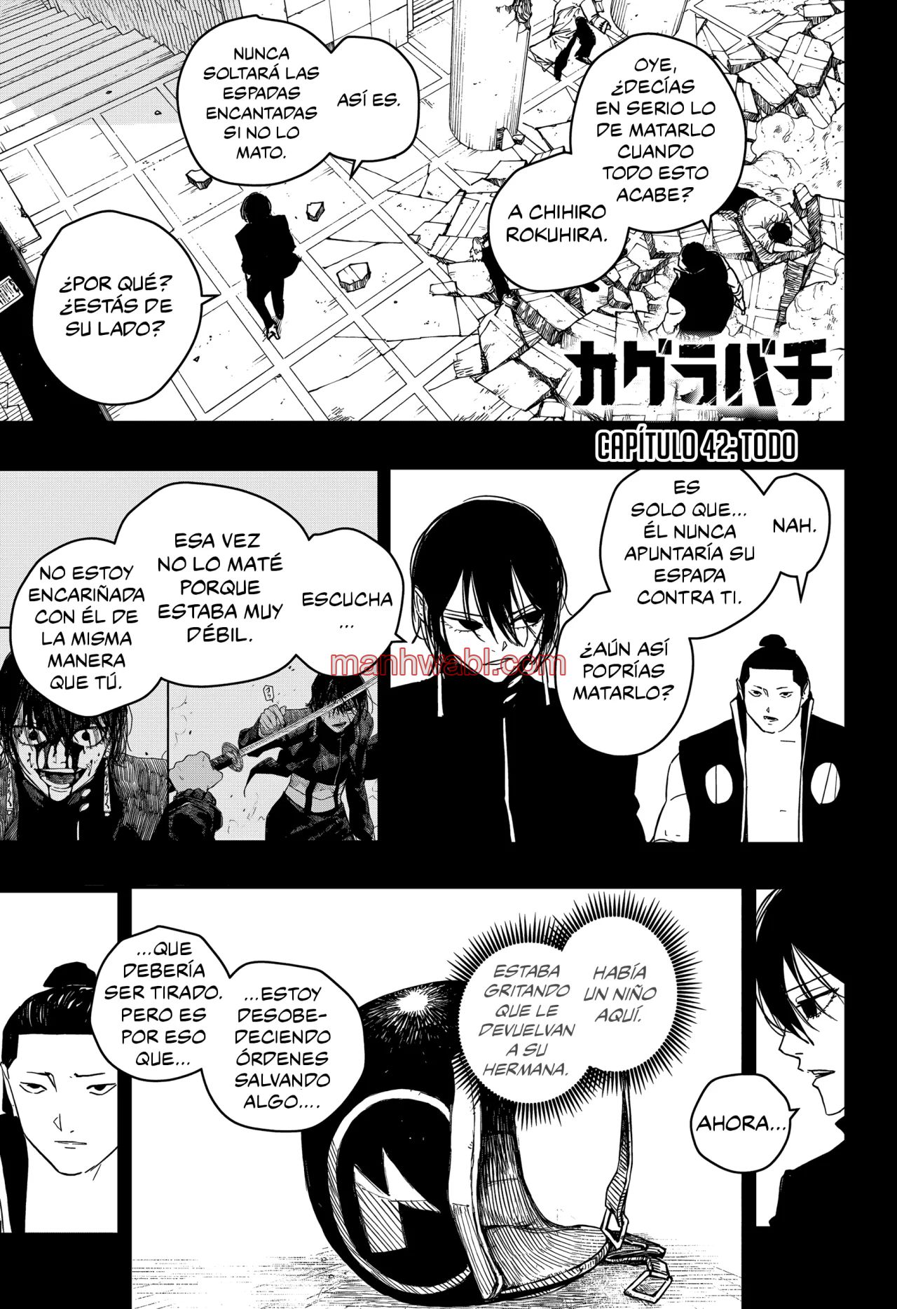 Kagurabachi - Capítulo 42 manhwa