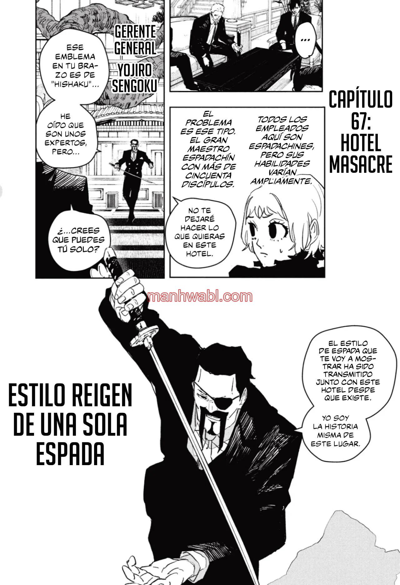 Kagurabachi - Capítulo 67 manhwa