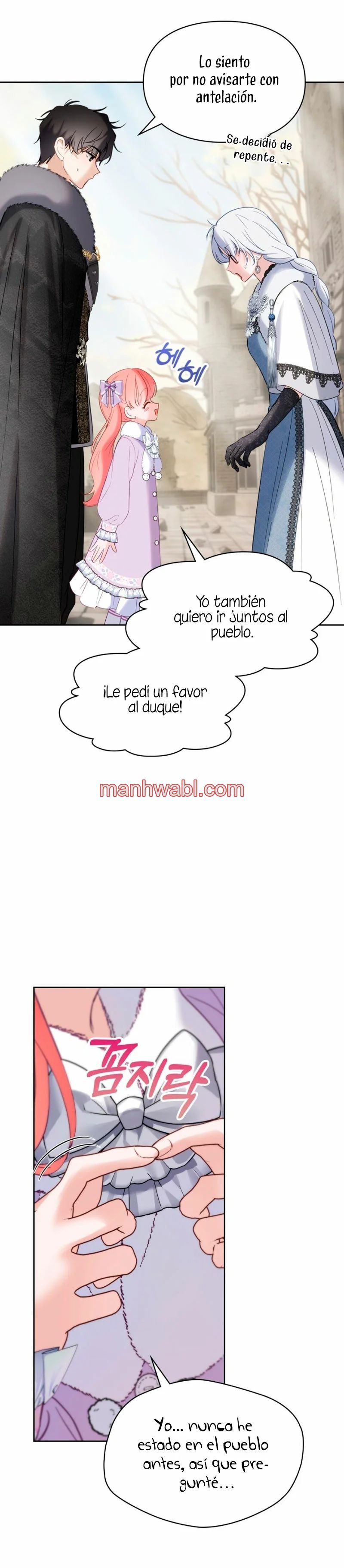 La bebé prisionera del castillo de invierno - Capítulo 27_2 manhwa