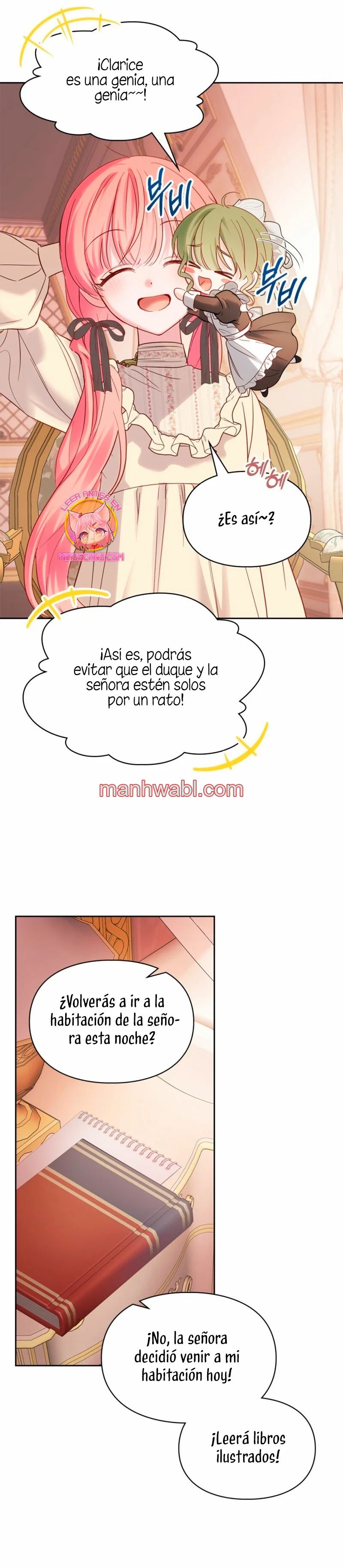 La bebé prisionera del castillo de invierno - Capítulo 27_3 manhwa