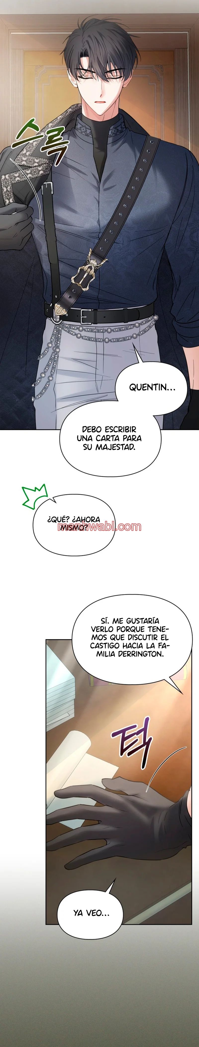 La bebé prisionera del castillo de invierno - Capítulo 30_3 manhwa