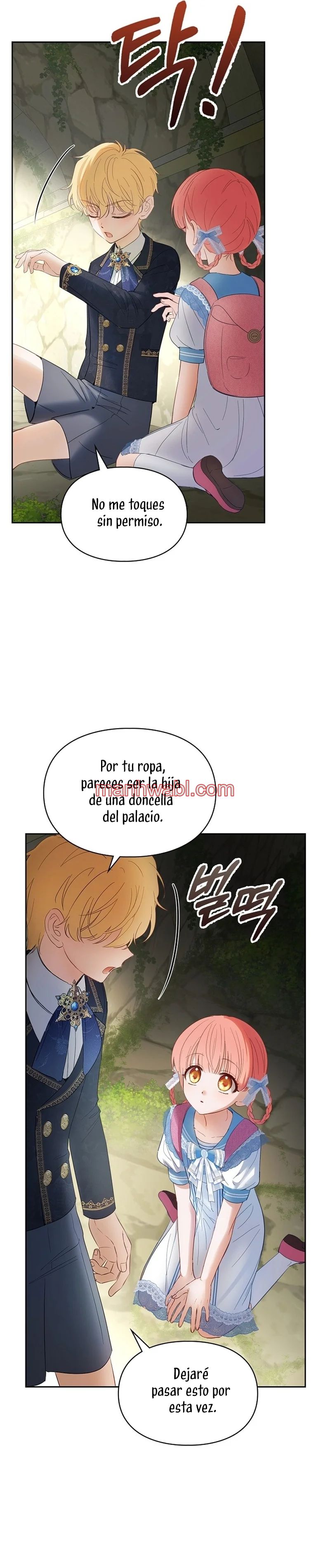 La bebé prisionera del castillo de invierno - Capítulo 32_2 manhwa