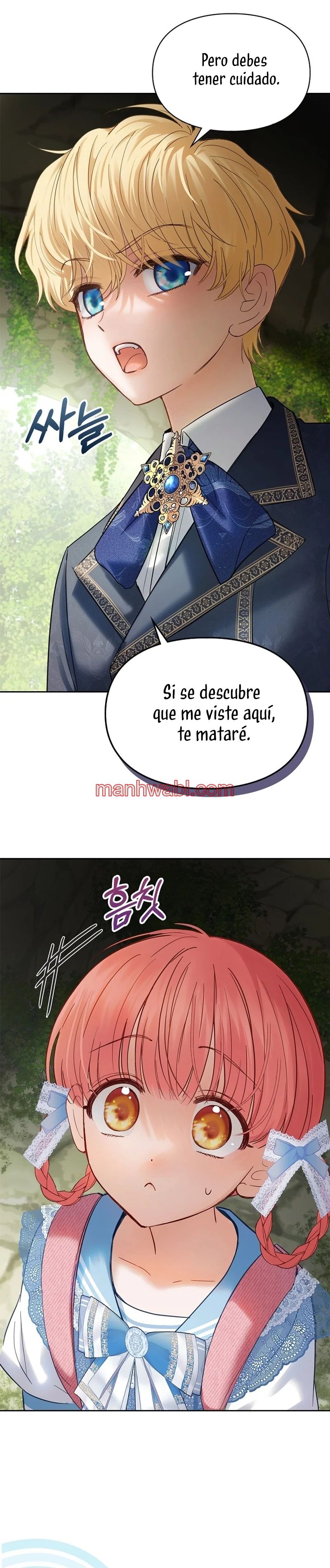 La bebé prisionera del castillo de invierno - Capítulo 32_2 manhwa