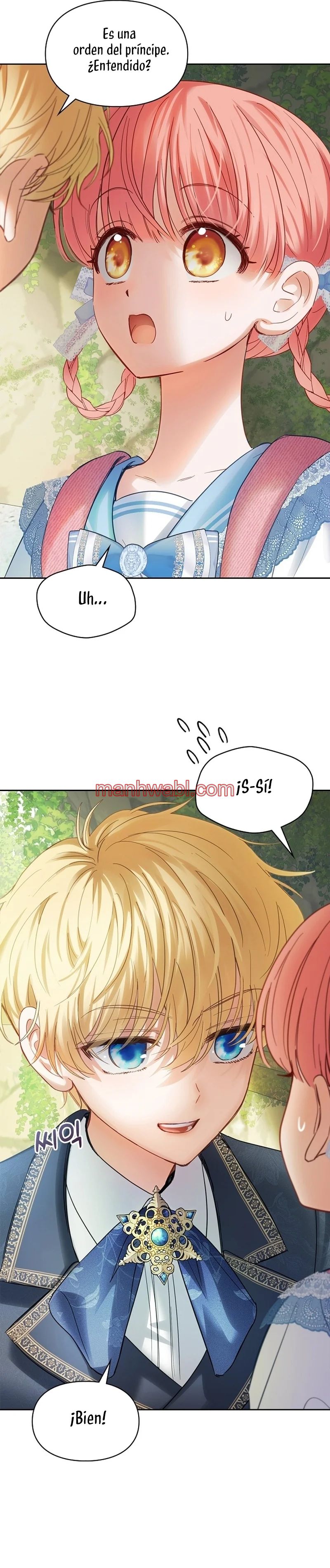 La bebé prisionera del castillo de invierno - Capítulo 32_3 manhwa