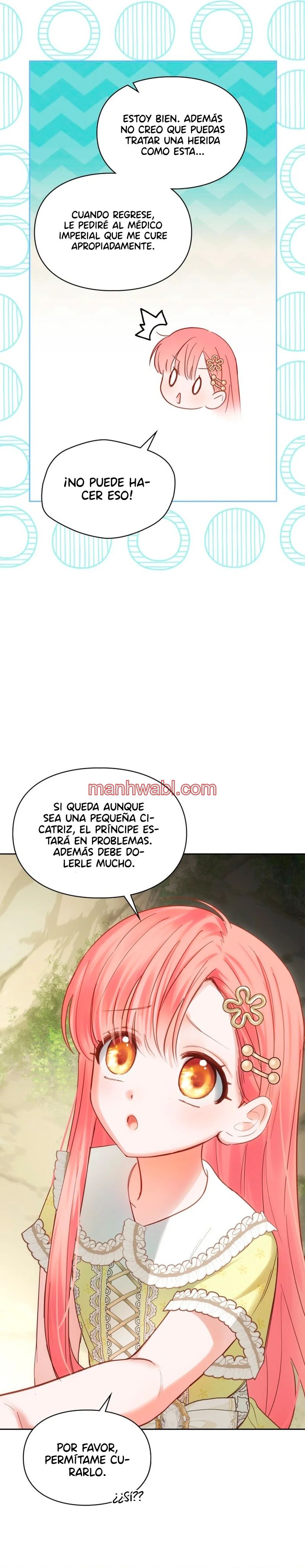 La bebé prisionera del castillo de invierno - Capítulo 33_3 manhwa