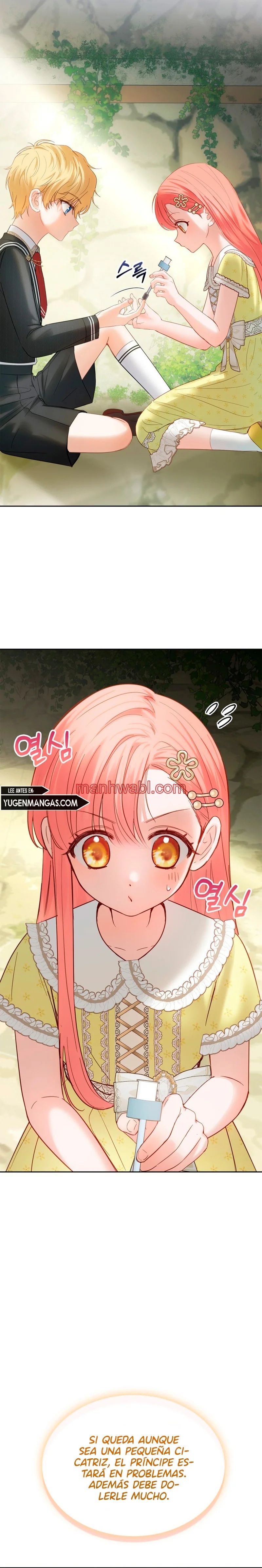 La bebé prisionera del castillo de invierno - Capítulo 33_3 manhwa