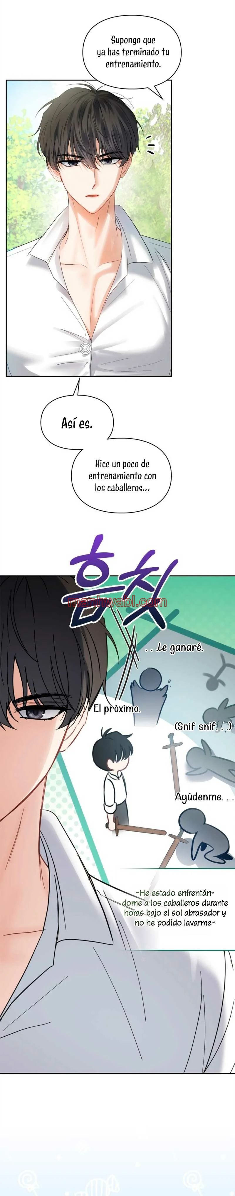 La bebé prisionera del castillo de invierno - Capítulo 34 manhwa