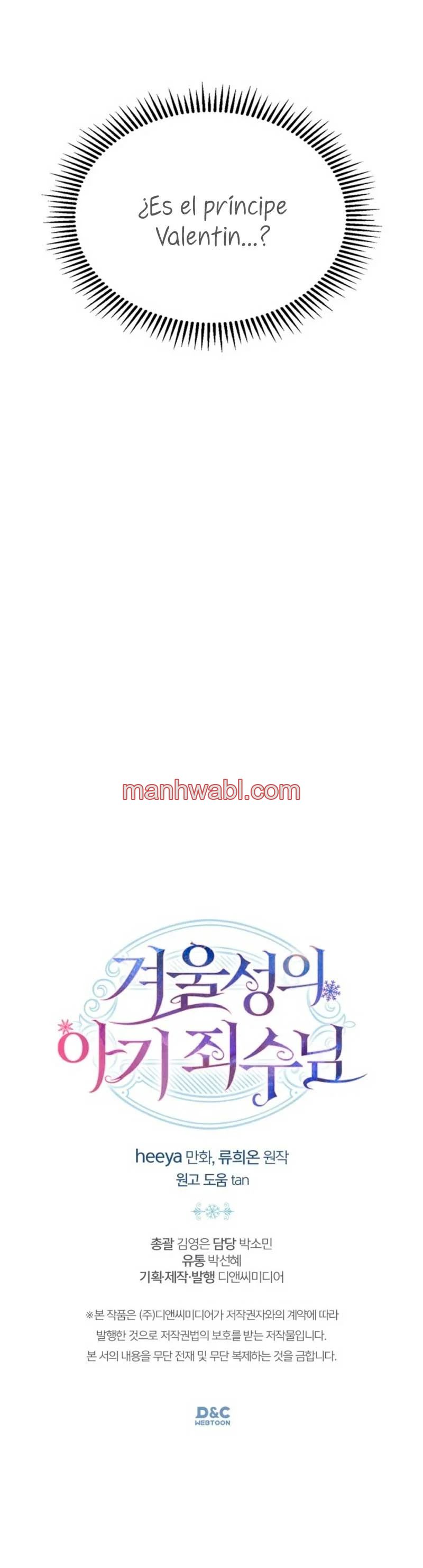 La bebé prisionera del castillo de invierno - Capítulo 34_3 manhwa