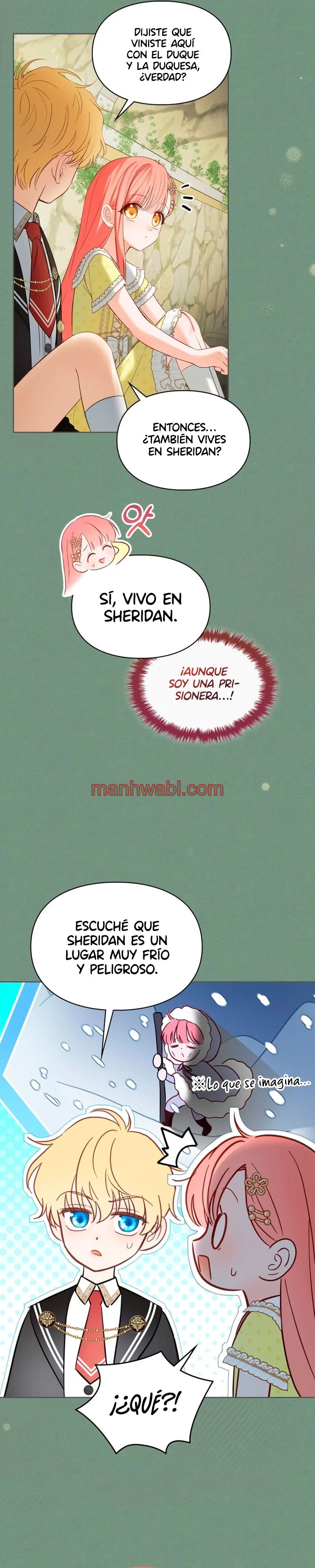 La bebé prisionera del castillo de invierno - Capítulo 35 manhwa