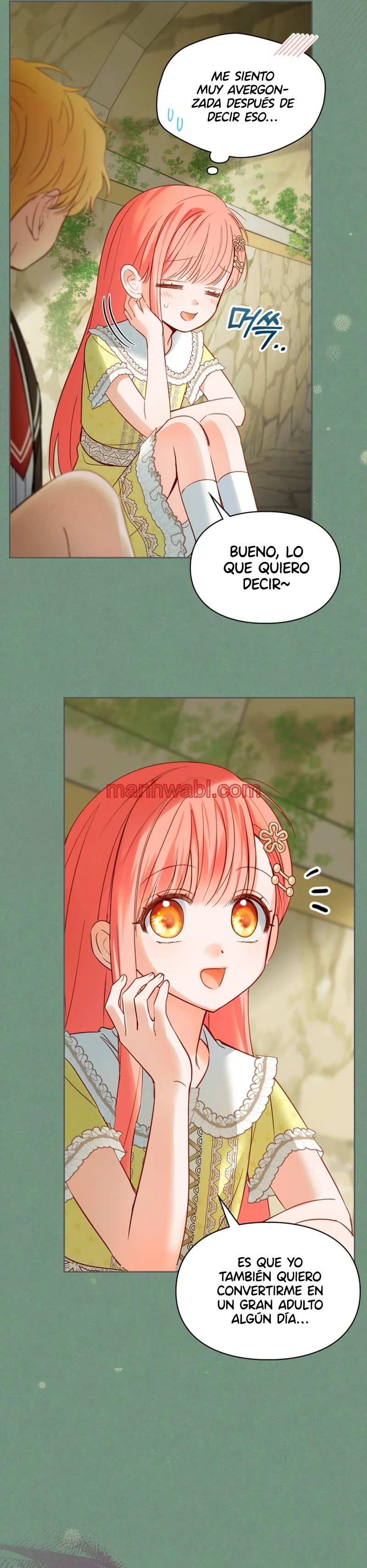 La bebé prisionera del castillo de invierno - Capítulo 35_2 manhwa