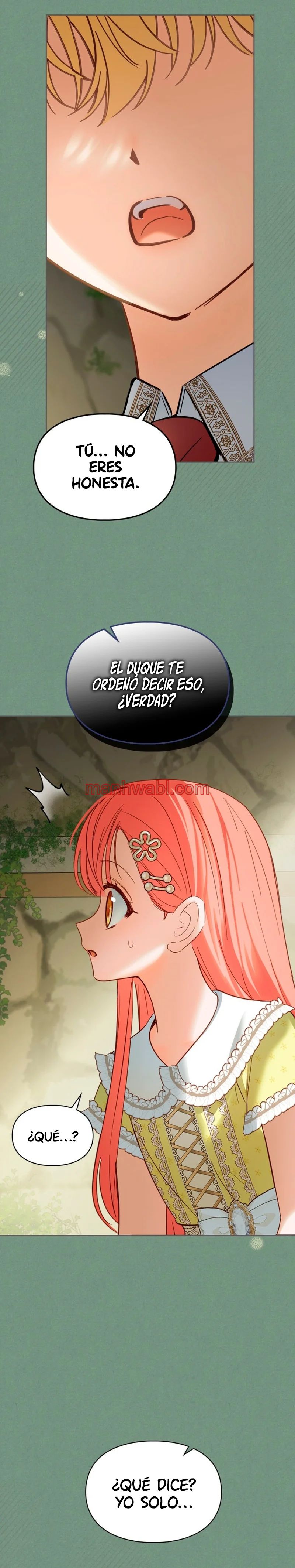 La bebé prisionera del castillo de invierno - Capítulo 35_2 manhwa