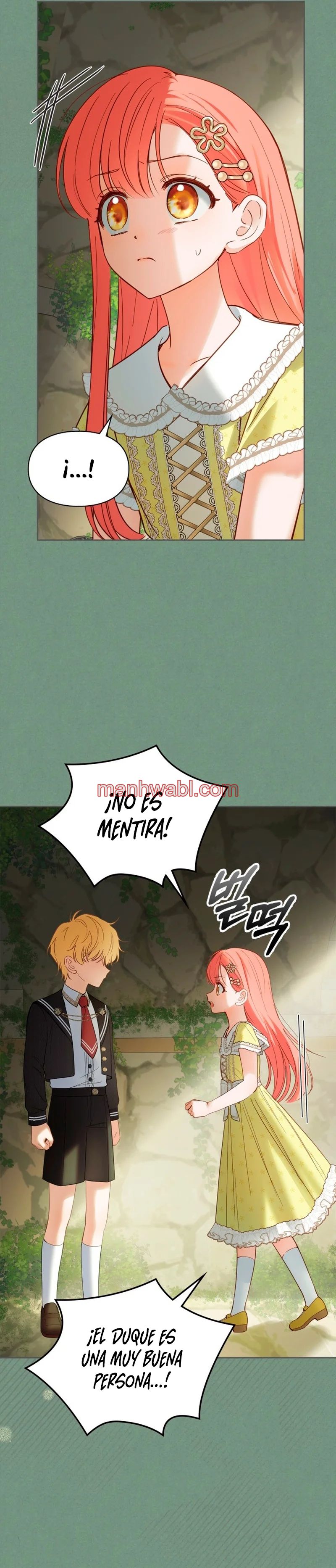 La bebé prisionera del castillo de invierno - Capítulo 35_2 manhwa