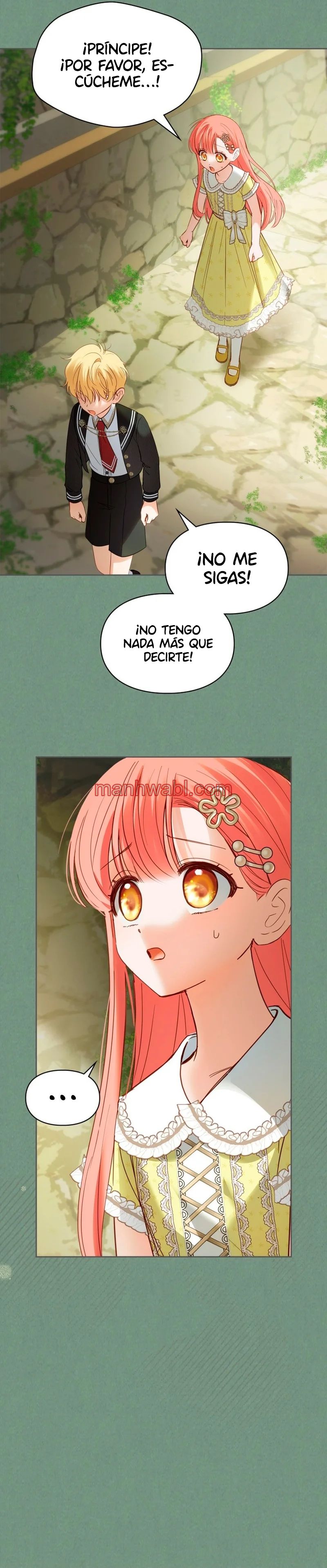 La bebé prisionera del castillo de invierno - Capítulo 35_3 manhwa