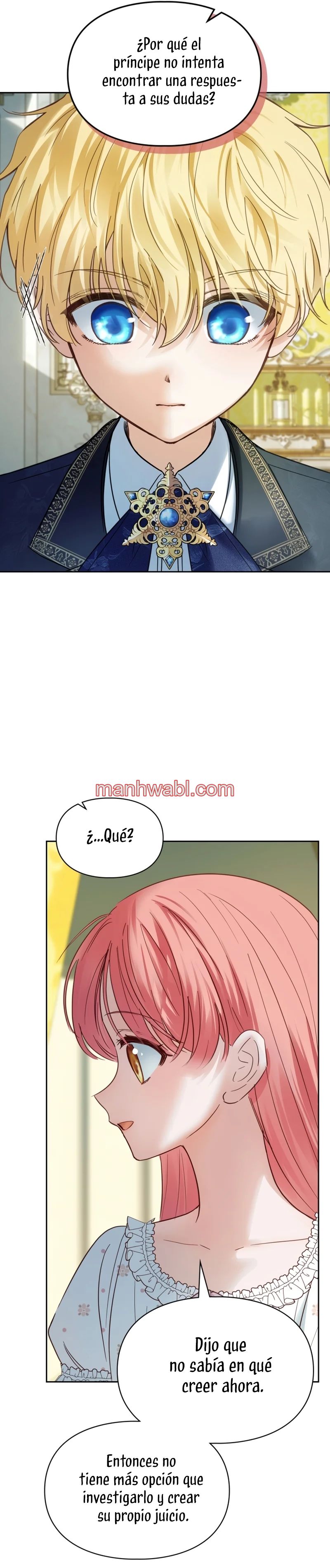 La bebé prisionera del castillo de invierno - Capítulo 36_3 manhwa