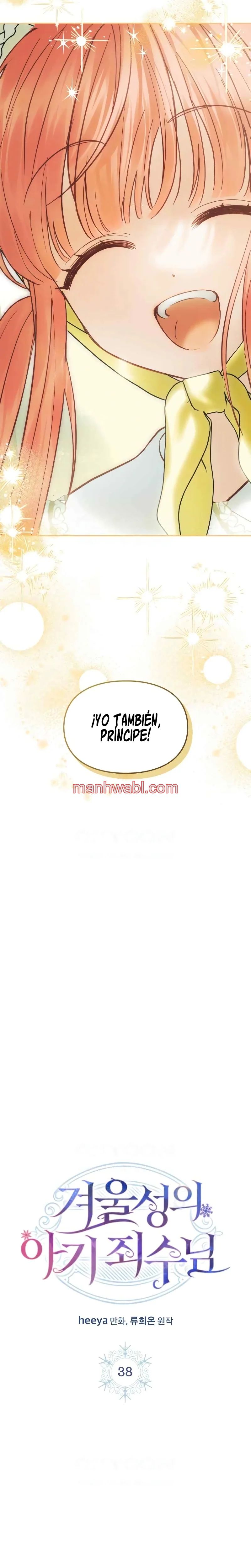 La bebé prisionera del castillo de invierno - Capítulo 38_2 manhwa