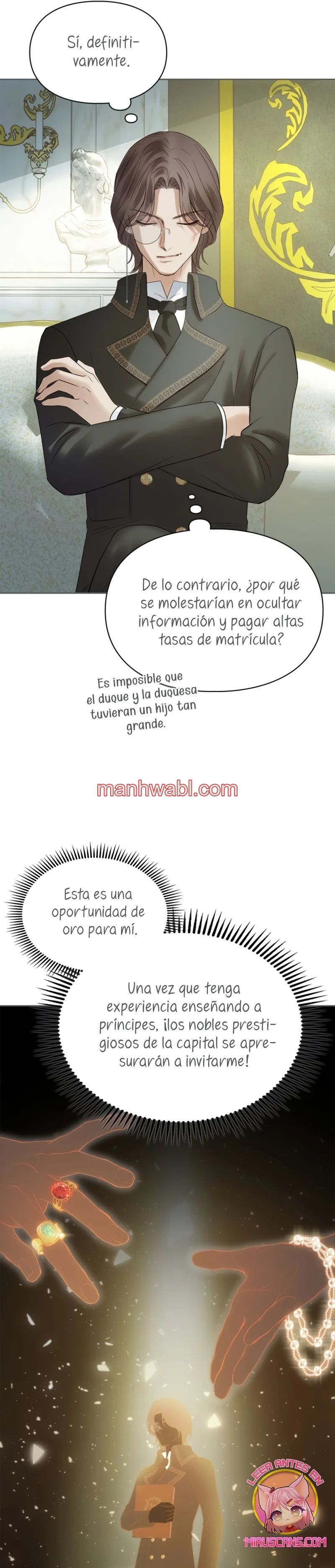 La bebé prisionera del castillo de invierno - Capítulo 39 manhwa