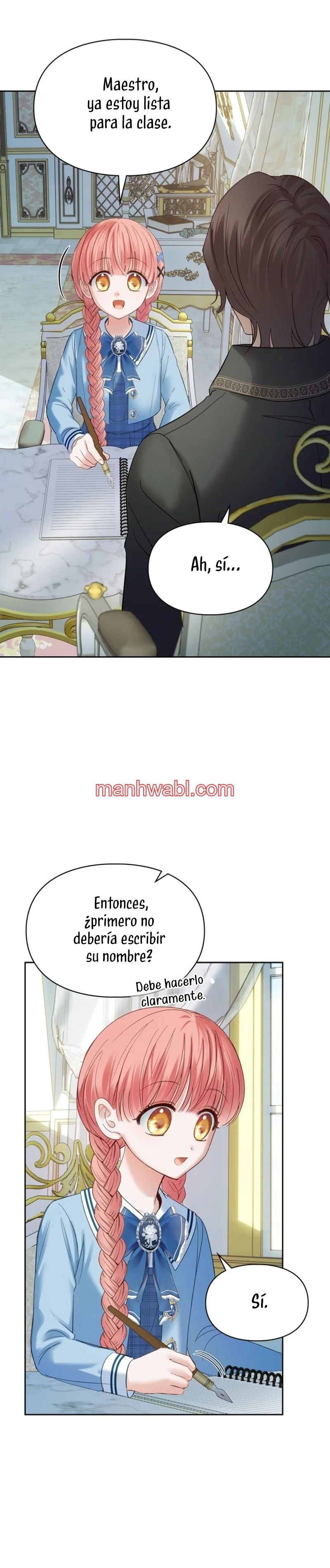 La bebé prisionera del castillo de invierno - Capítulo 40 manhwa