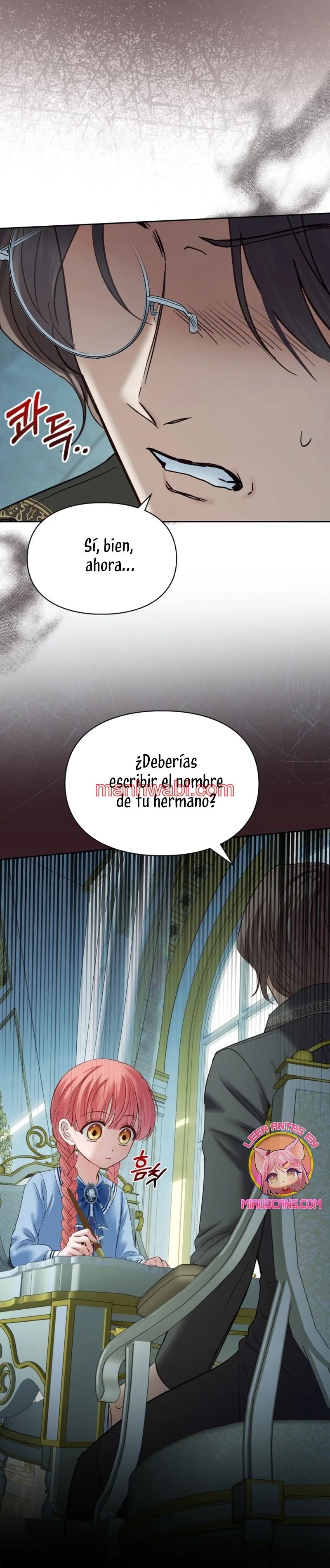 La bebé prisionera del castillo de invierno - Capítulo 40 manhwa