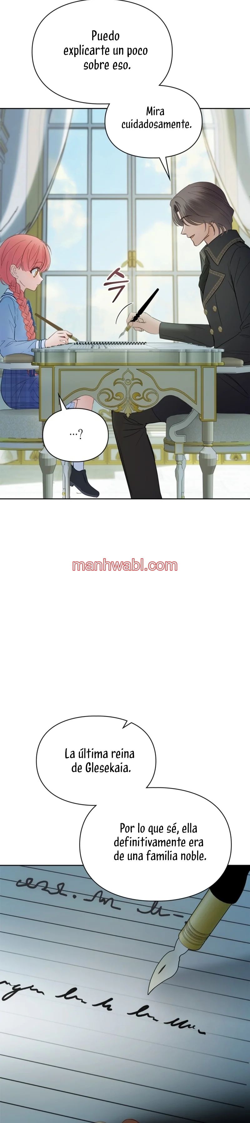 La bebé prisionera del castillo de invierno - Capítulo 40 manhwa