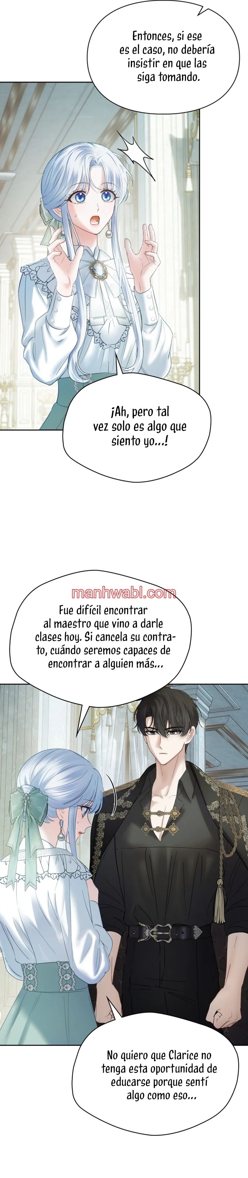 La bebé prisionera del castillo de invierno - Capítulo 40_2 manhwa