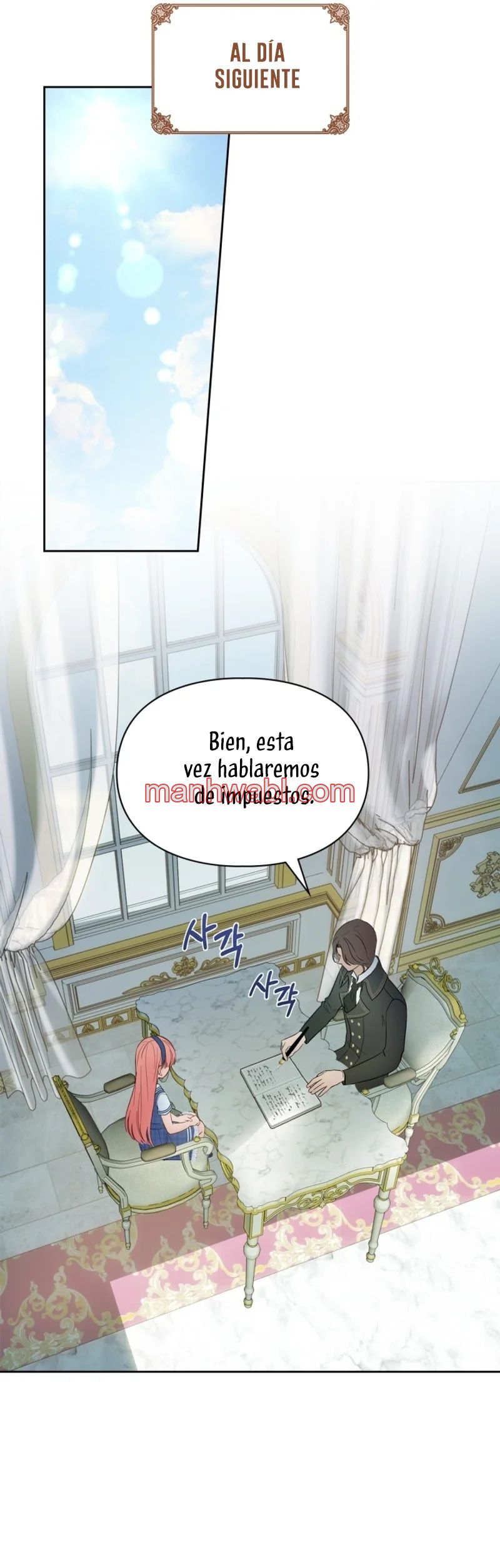 La bebé prisionera del castillo de invierno - Capítulo 40_3 manhwa