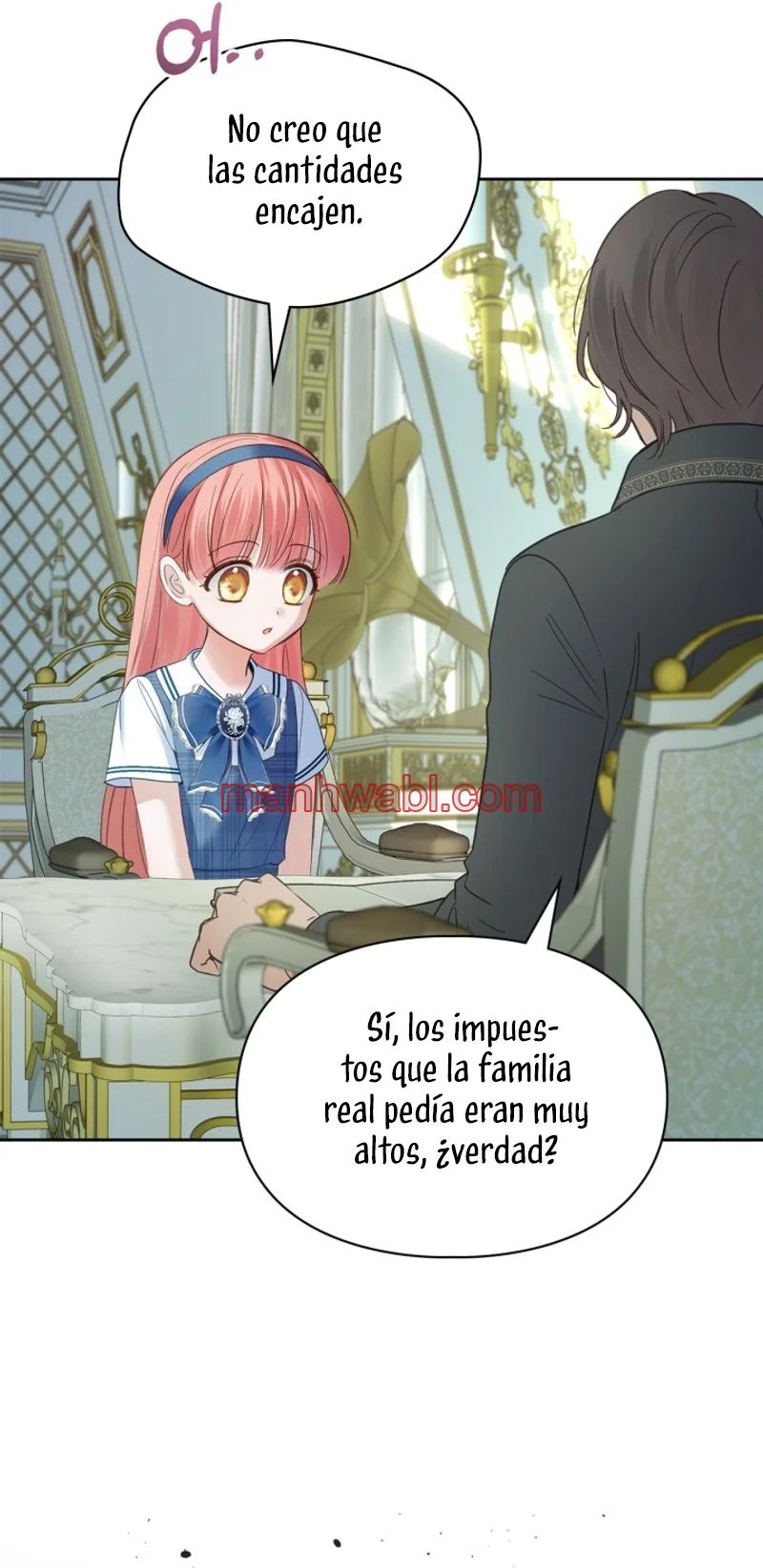 La bebé prisionera del castillo de invierno - Capítulo 40_3 manhwa