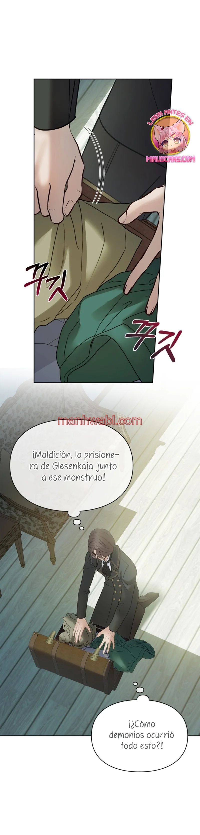 La bebé prisionera del castillo de invierno - Capítulo 42_2 manhwa
