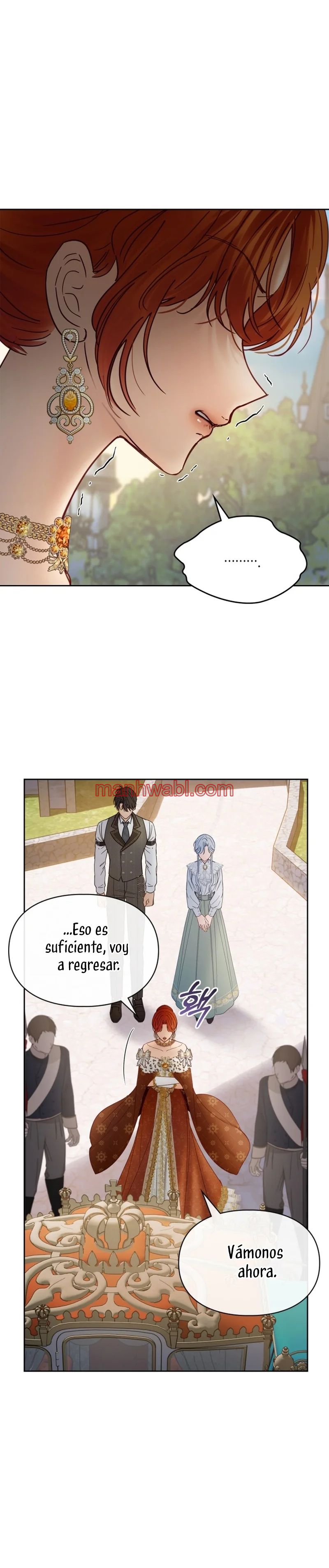 La bebé prisionera del castillo de invierno - Capítulo 47_2 manhwa
