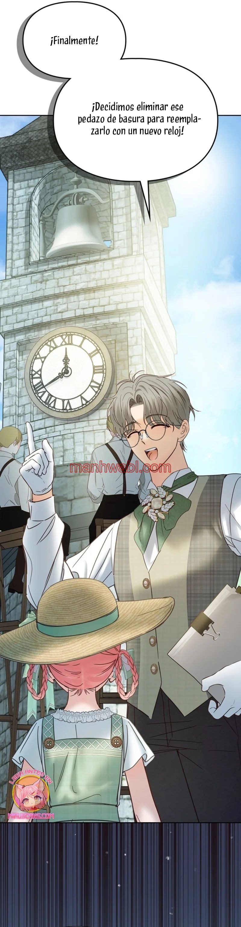 La bebé prisionera del castillo de invierno - Capítulo 48 manhwa