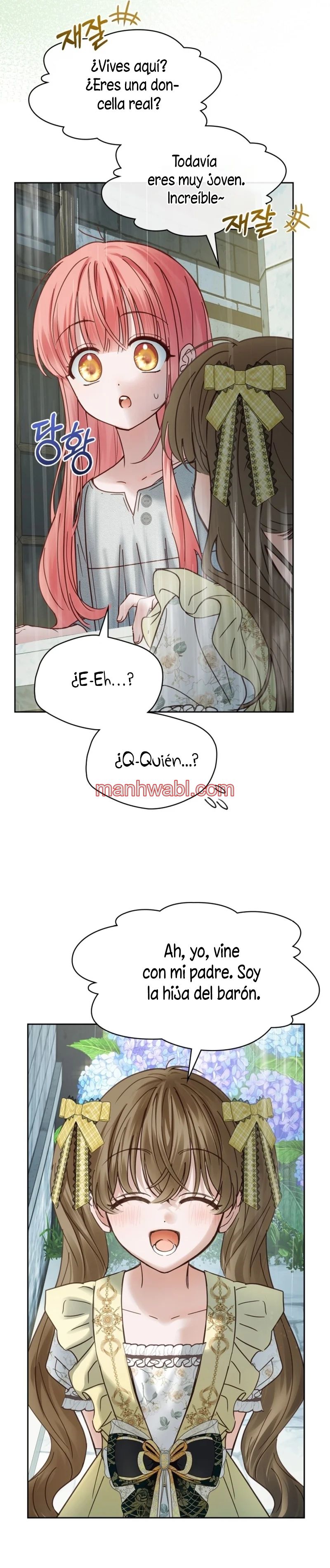 La bebé prisionera del castillo de invierno - Capítulo 49 manhwa