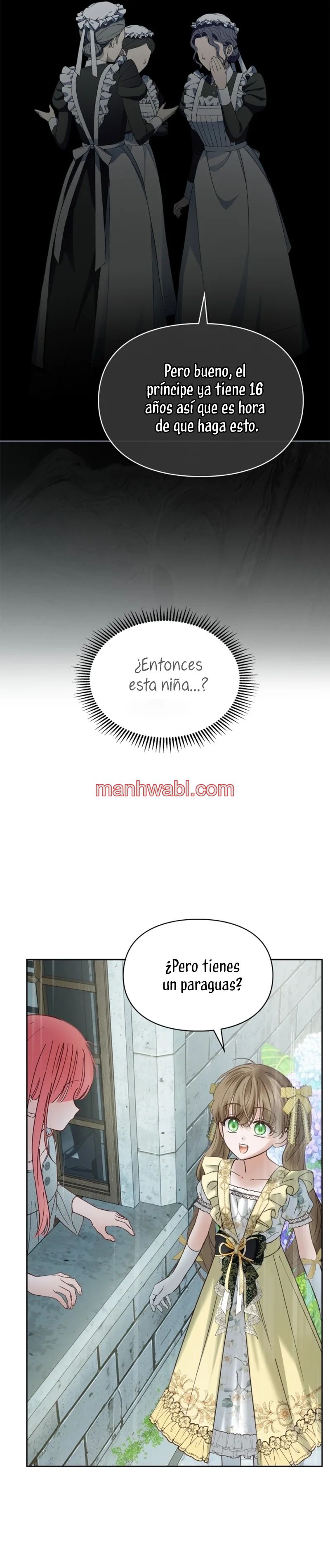 La bebé prisionera del castillo de invierno - Capítulo 49 manhwa