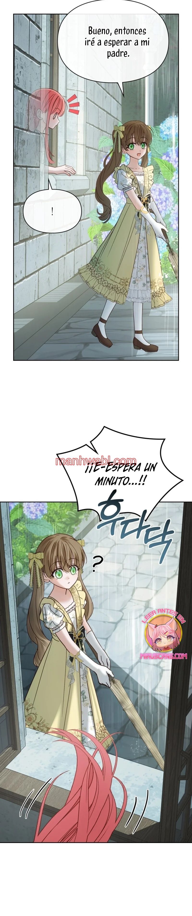 La bebé prisionera del castillo de invierno - Capítulo 49 manhwa