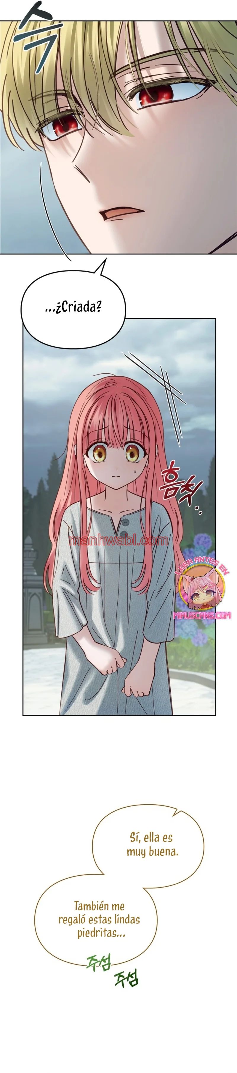 La bebé prisionera del castillo de invierno - Capítulo 49_2 manhwa