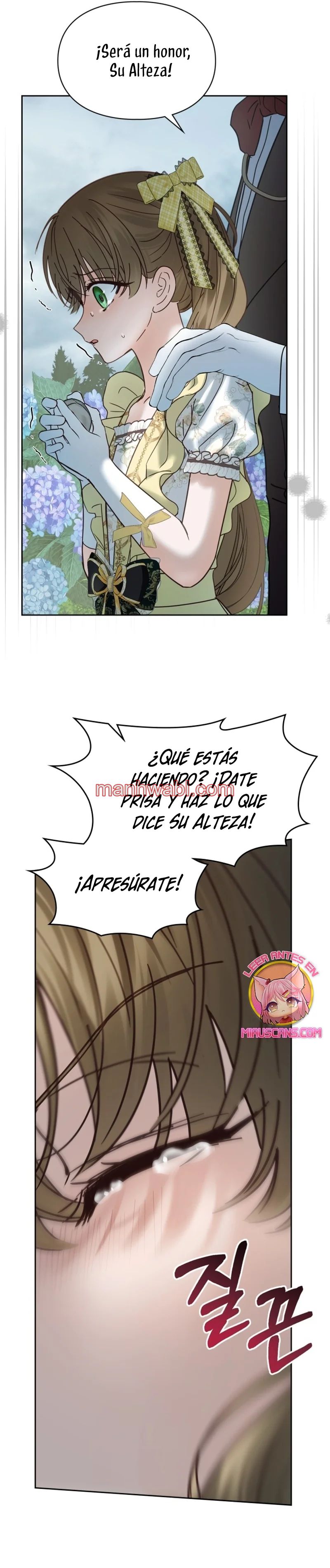 La bebé prisionera del castillo de invierno - Capítulo 49_2 manhwa