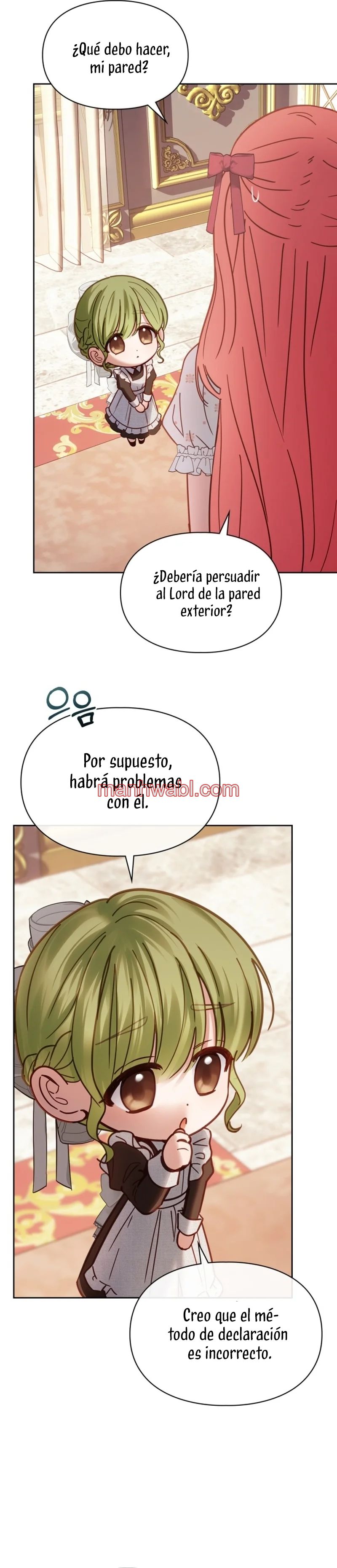 La bebé prisionera del castillo de invierno - Capítulo 49_3 manhwa