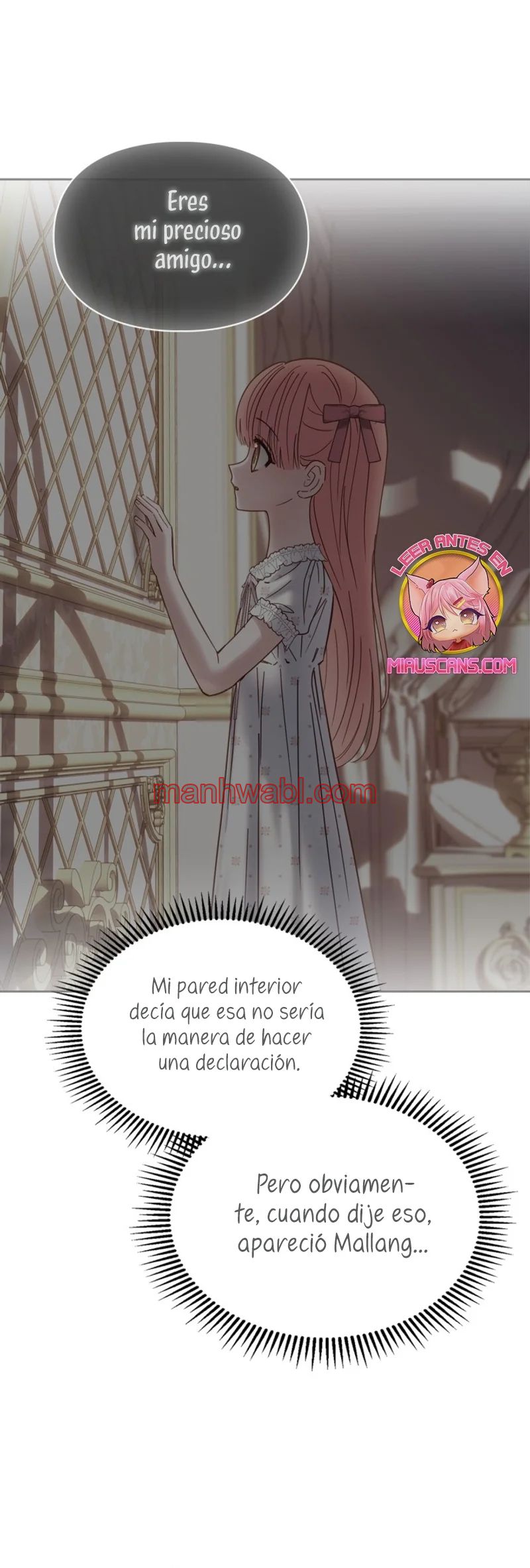 La bebé prisionera del castillo de invierno - Capítulo 50_3 manhwa