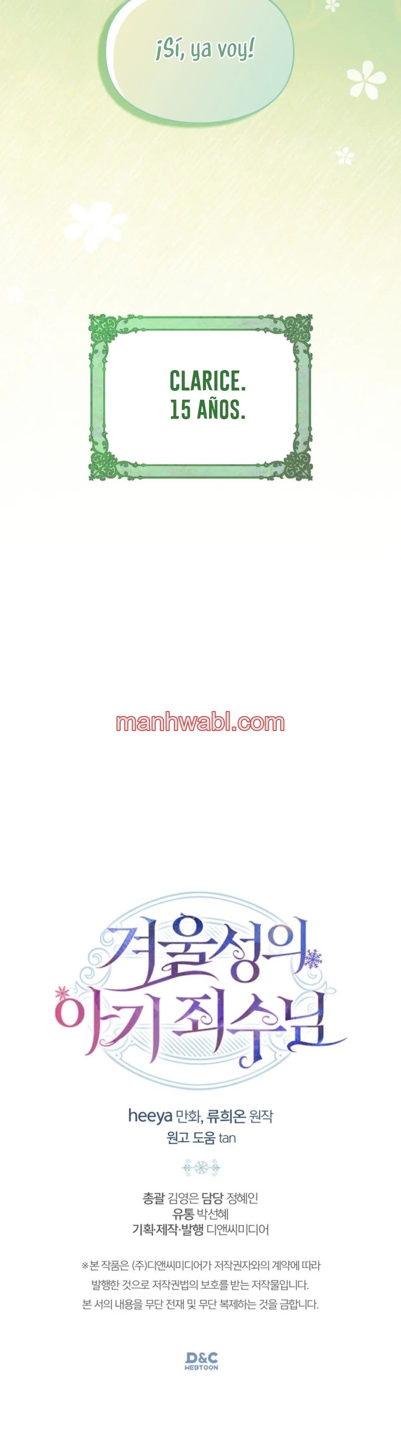 La bebé prisionera del castillo de invierno - Capítulo 51_3 manhwa