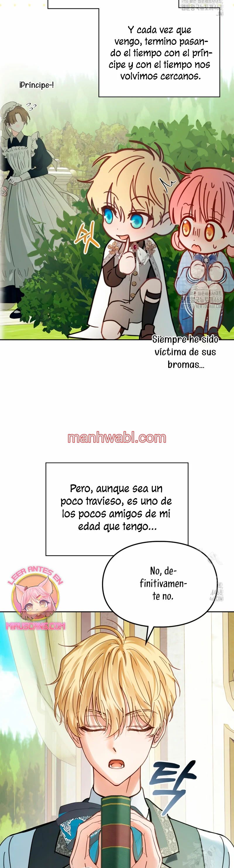 La bebé prisionera del castillo de invierno - Capítulo 52 manhwa