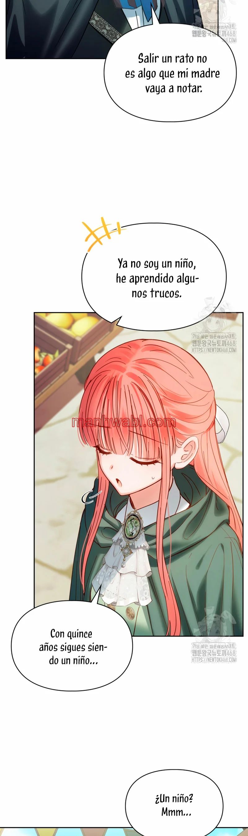 La bebé prisionera del castillo de invierno - Capítulo 52 manhwa