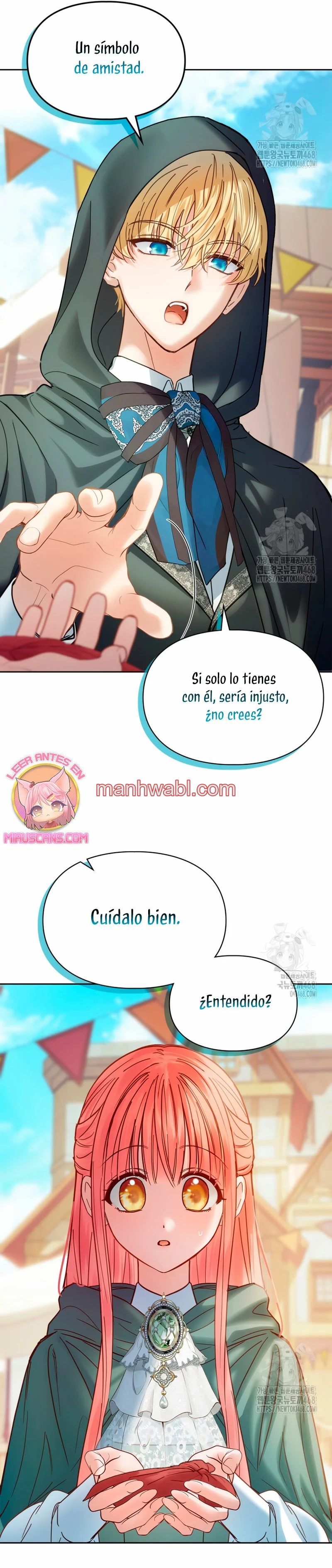 La bebé prisionera del castillo de invierno - Capítulo 52_2 manhwa