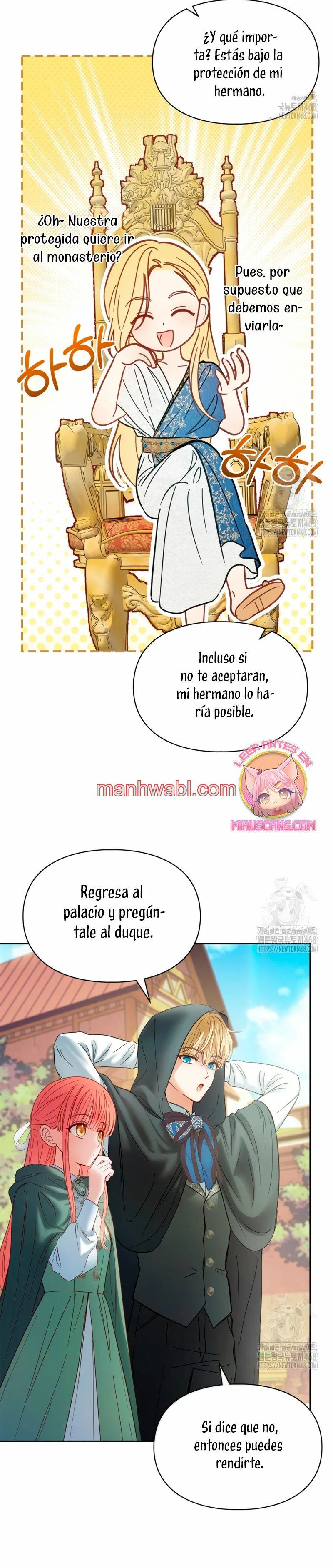 La bebé prisionera del castillo de invierno - Capítulo 52_3 manhwa