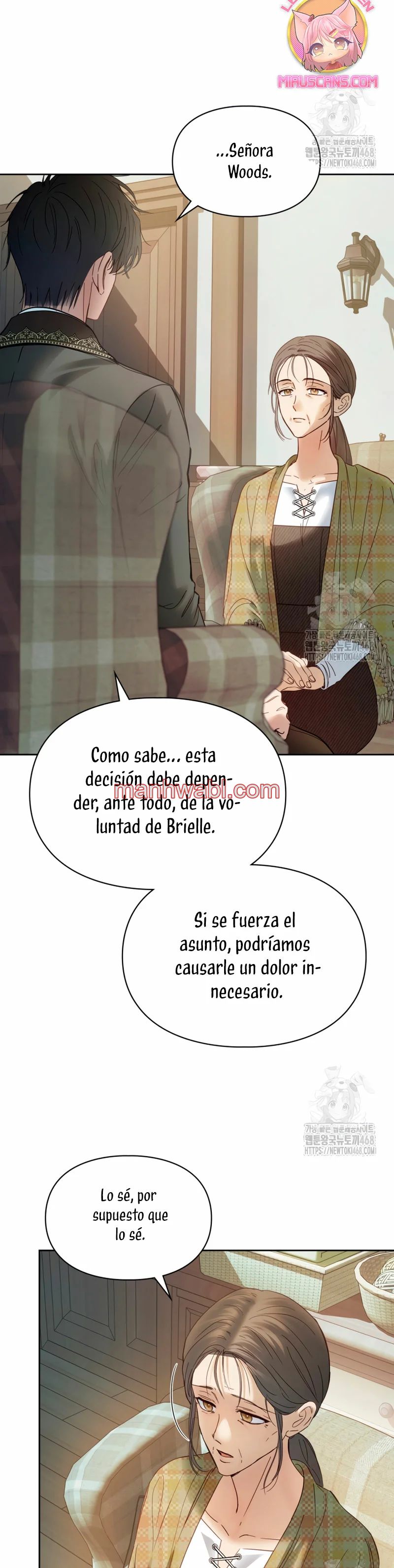 La bebé prisionera del castillo de invierno - Capítulo 53 manhwa